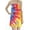 Tie Dye, variant on Women's Terry Cotton Gym Spa Beach Pool Wrap Towels Set With Adjustable Velcro (Wrap)