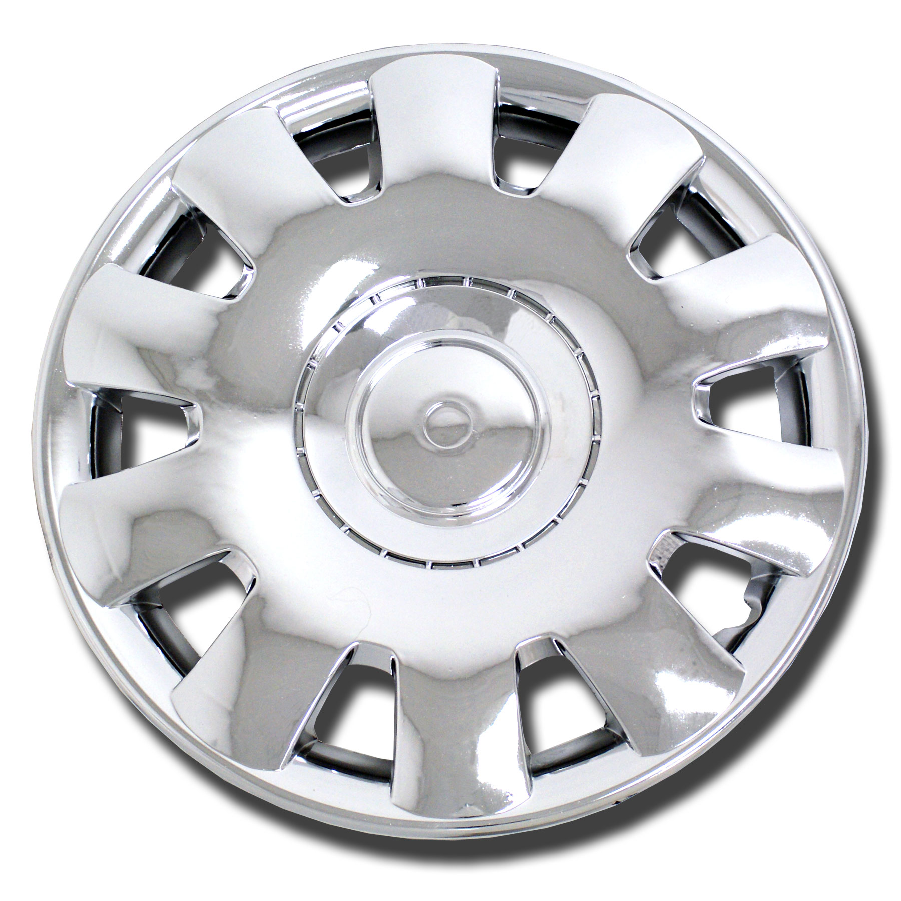 TuningPros WSC032C15 Set of 4 Chrome Finish Hubcaps 15 TuningPros WSC032C15 Set of 4 Chrome Finish Hubcaps 15