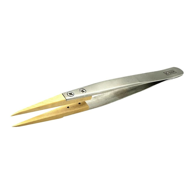 Pinzas de precisión, pinzas puntiagudas, accesorios de reparación duraderos, pinzas profesionales con punta de , pinzas con punta de