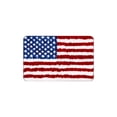 thumbnail image 2 of ddioayh Bath Mat American Flag Pattern Faux Plush Thickened Non-Slip Surface for Bathroom Door Entry Coffee Table Dirt Scraper Patriotic Independence Day Decorative Carpet, 2 of 6