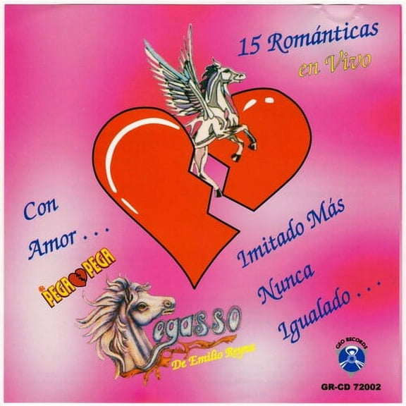 Pegasso de Emilio Reyna - 15 Romanticas En Vivo - Music & Performance - CD