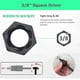 thumbnail image 1 of 11Pcs Impact Bolt Nut Remover Set Nut Extractor Twist Socket 9-19MM Locking Wheel Metric Bolt Remover Tool Set, 1 of 5