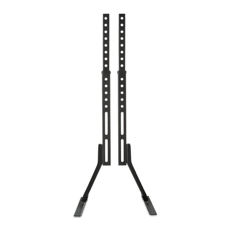 ONN TABLETOP TV STAND FOR 37″ TO 70″ TVS, HOLDS UP TO 110 LBS, BLACK- METAL LEGS FOR TABLETOP