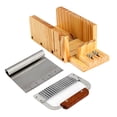 thumbnail image 6 of Silicone Mold Kit DIY Soap Making Tools With Adjustable Wood Box,Stainless Steel Wavy & Straight Scraper For Soap Making Supplies, 6 of 7