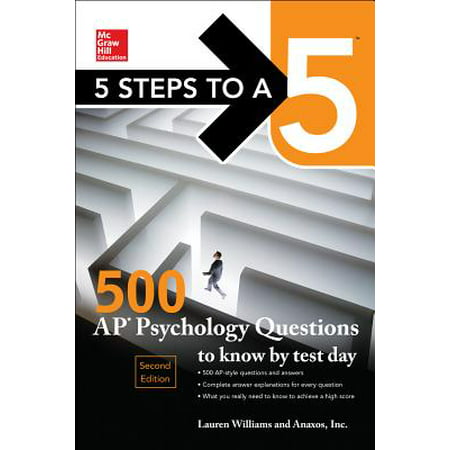 5 Steps to a 5: 500 AP Psychology Questions to Know by Test Day, Second