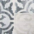 thumbnail image 6 of SAFAVIEH Martha Stewart Isabella Clover Area Rug, Grey/Ivory, 8' x 10', 6 of 8