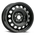 thumbnail image 2 of Vision Black Snow Wheel 16x6.5 5x105 39et Black Wheel, 2 of 2