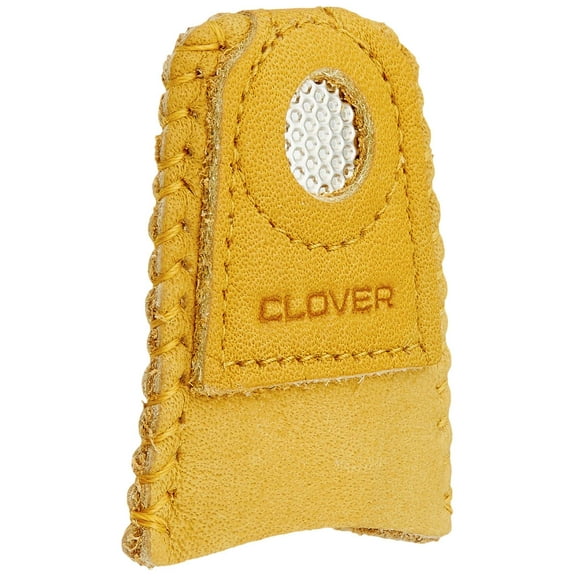 Clover Leather Coin Thimble Medium