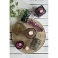 thumbnail image 2 of CC Home Furnishings Cut Glass Jars Candle Holders - 3.5" - Set of 4, 2 of 2