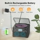 thumbnail image 4 of Reproductor de CD Portátil con Altavoces y Bluetooth. Pequeño Reproductor de CD Recargable con USB, Mp3 y Radio FM., 4 of 5
