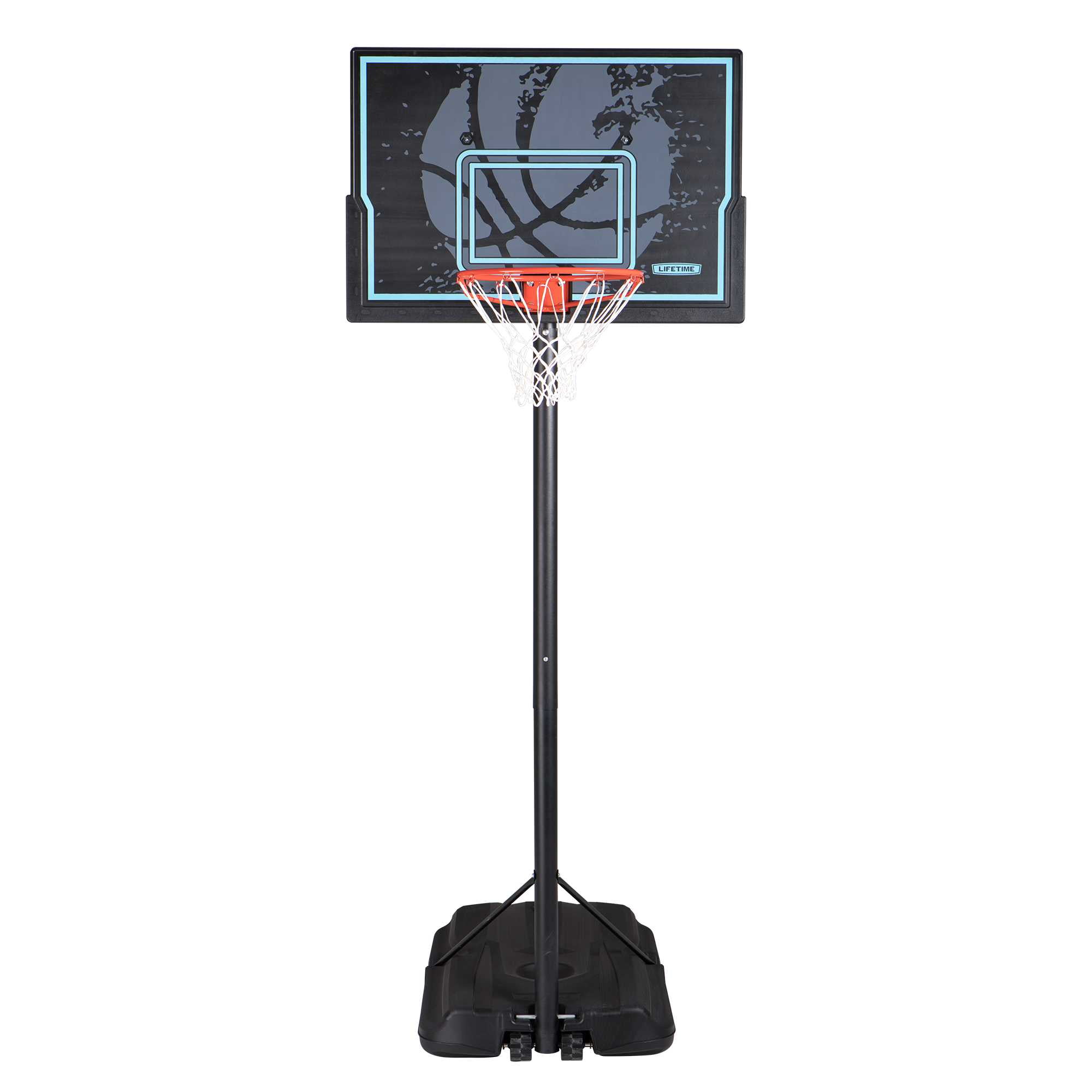 Lifetime 90584 46 inch Adjustable Portable Basketball Hoop for sale online