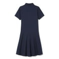 French Toast Girls Adaptive Polo Dress Navy Size Small