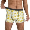 thumbnail image 3 of Mens Underwear, Cute Banana Peel Sexy Mens Underwear Boxer Briefs, Breathable Boxer Briefs for Men, 3 of 5
