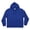 Blue, variant on Make Market Black Adult Pullover Hoodie - Medium Cotton-Poly Fleece Sweatshirt with Drawstring Hood, Unisex Fit for Vinyl Transfers & Fabric Paint, Custom DIY Apparel, 12 Pack
