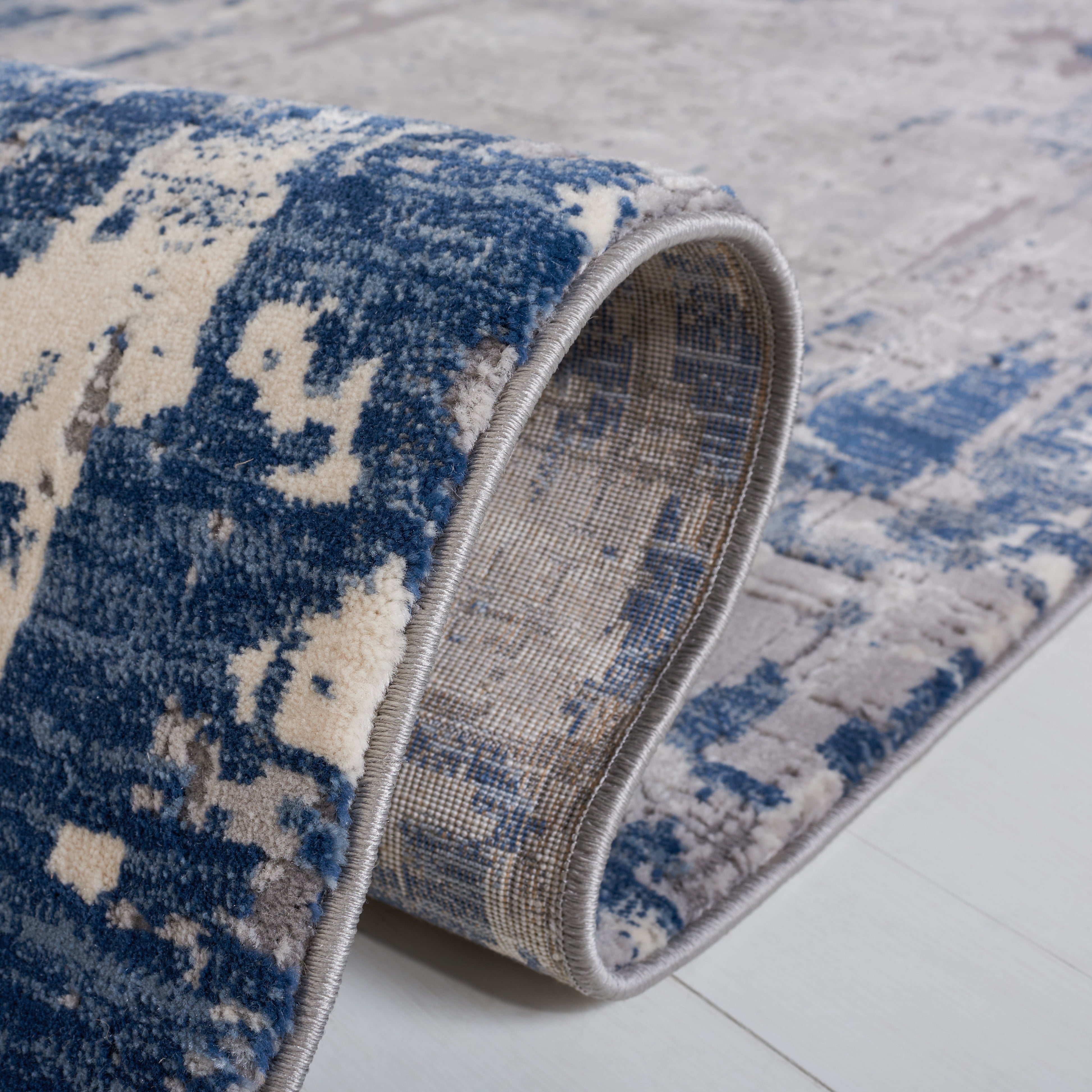 Safavieh Meadow Bairre Abstract Area Rug, Gray/Blue, 8' x 10'