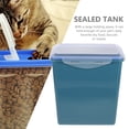 thumbnail image 2 of 1Pc Plastic Pet Food Container Dog Food Storage Bin Large Capacity Food Bucket, 2 of 6