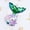 A, variant on EGNMCR Hair Clips Mermaid Tail Hair Clips For Girls And Seashell Hairpins Sequins Fabric Bling Sparkly Hair Barrettes Hair Accessories For Children The Clip