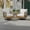 Natural + Beige, variant on Christopher Knight Home Outdoor Swivel Chair with Rope Design, Set of 2, Natural + Black