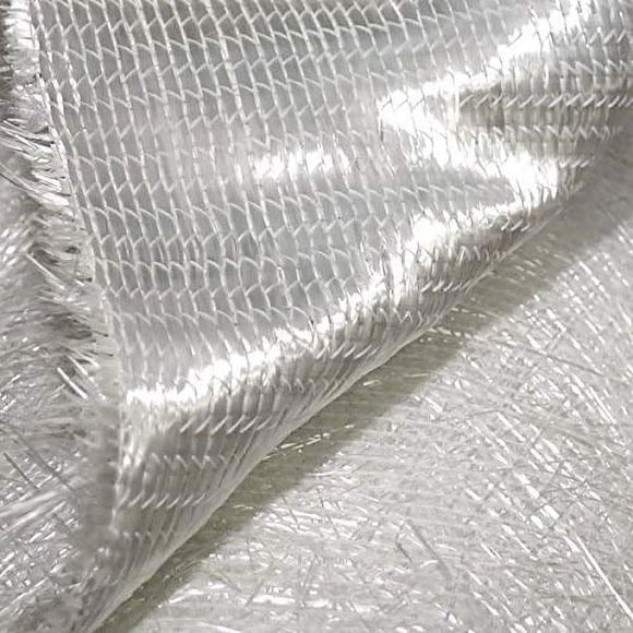 TRUE COMPOSITES: Biaxial Fiberglass Chopped Strand Cloth 1708 x 50” Wide, 10 Yards, 30 Feet, Laminating Repair Kits-Great for Boats, Car Exterior, Canoe, Surfboard, Non-Tacky Finish