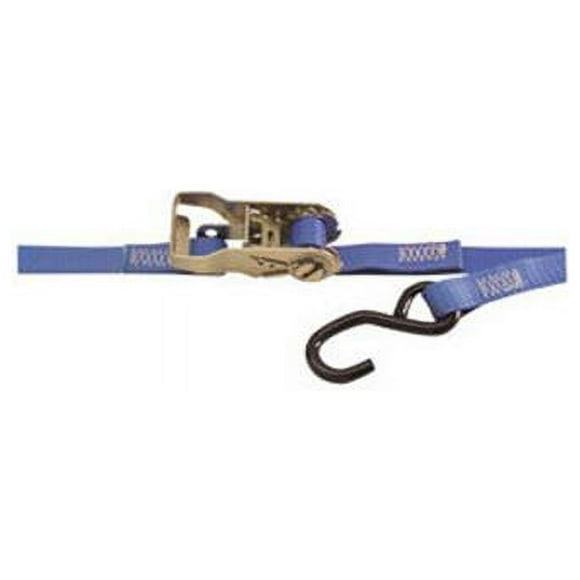 Kinedyne 711581PK 1 in. x 15 ft. Utility Ratchet Strap with S Hooks