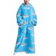 thumbnail image 1 of Sudadera con capucha y manta, sudadera con capucha y manta de gran tamaño, chaqueta con manta cálida, sudadera con manta de primera calidad, 1 of 6