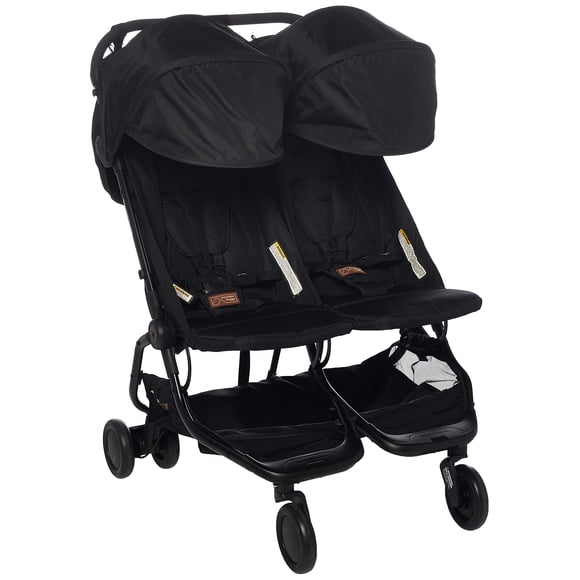 Mountain Buggy Nano Duo Buggy, Negro
