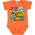 thumbnail image 3 of Inktastic My Aunt Loves Me Boys or Girls Baby Bodysuit, 3 of 5