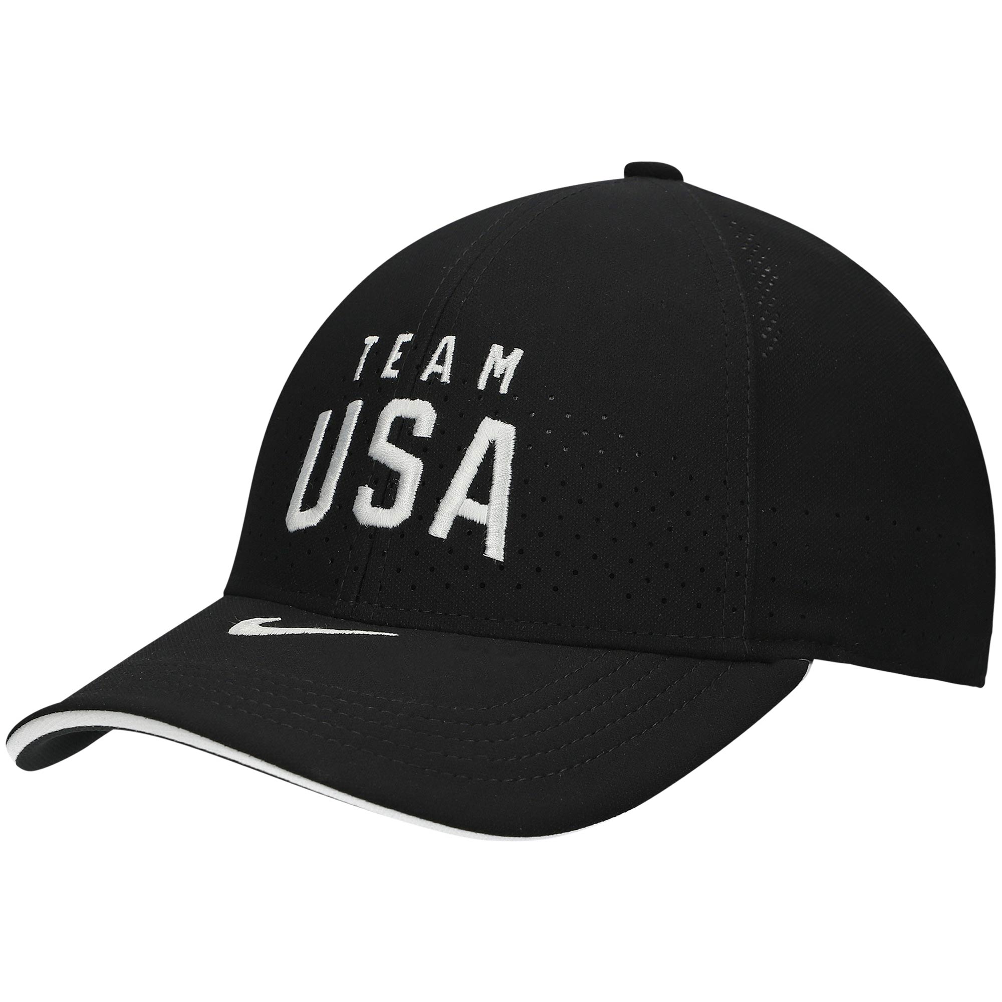 Team Usa Nike Logo Sideline Legacy 91 Performance Adjustable Hat Black Osfa Walmart Com