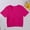 Hot Pink, variant on Blue Womens Tee Shirts Crop Ribbed Short Sleeve Summer Shirt Loose Fit Yoga Casual V Neck Tops