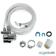 Aquasure Dash Series Countertop Drinking Water Filtration System with 0.5 Micron Carbon Block with Microban Technology (Black)