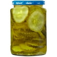 Vlasic Dill Pickle Sandwich Chips, Kosher Dill Pickles, 24 fl oz Jar