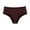 Red, variant on Women's Cotton Stretch Underwear Comfy Mid Waisted Briefs Ladies Breathable Panties