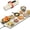 White, variant on FEPPO Warming Mat for Food, (XXL 35”x16”) Electric Warming Tray with 19 Levels Adjustable Temperature and 6 Hours Timer, 500W Fast Heating, Rollable Large Food Warming Mat for Parties (Gray)