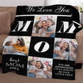 thumbnail image 5 of Photo Blanket Customized Customized Blanket Gifts for Best Friend Sister Family Dad Mom Daughter Son (7 Size) Blankets, 5 of 5