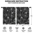 thumbnail image 2 of Blackout Kids Curtains,Halloween Spider Webs with Spiders Childrens Insulated Curtains Set Of 2,Bedroom Essentials,Toddler Room Decor 42"x54", 2 of 5