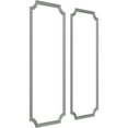thumbnail image 2 of Ekena Millwork 28"W x 72"H Oxford Smooth Panel Moulding Kit (Double Panel), 2 of 10