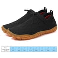 thumbnail image 2 of Zapatos descalzos para hombre Zapatos sin cordones resistentes al desgaste ligeros para otoño invierno, 2 of 9