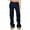 X-294Blue, variant on ZHOGXU Women Jeans With Pockets Solid Color Button Straight Fit Wide Leg Fashion Comfortable Denim Cargo Pants Trousers For Daily Wear,Black,L