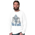 thumbnail image 4 of King of Kings Jesus Lion Christian Men's Long Sleeve Tee T Shirt Brisco Brands S, 4 of 6