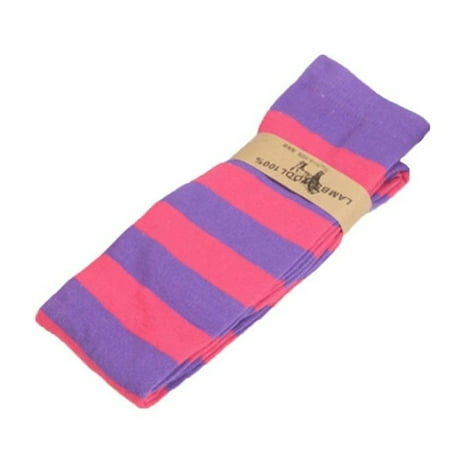 

Musuos Womens Striped Thigh High Stockings Plus Size Over The Knee Socks