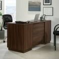 thumbnail image 4 of Sauder Palo Alto Engineered Wood Credenza Desk in Spiced Mahogany, 4 of 8