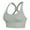 Gray, variant on Loopsun Plus Size Bras for Women, Women Solid Color Soft and Comfortable without Steel Rings Gathering To A Large Bra Pink L