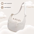 thumbnail image 3 of Bandolera VONAL de nylon Crescent Medium para mujer, color beige, 3 of 6