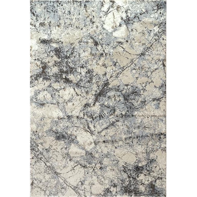 Dynamic Rugs MN9125848995 7 ft. 10 in. x 10 ft. 10 in. Million 5848 Rug, 995 Grey