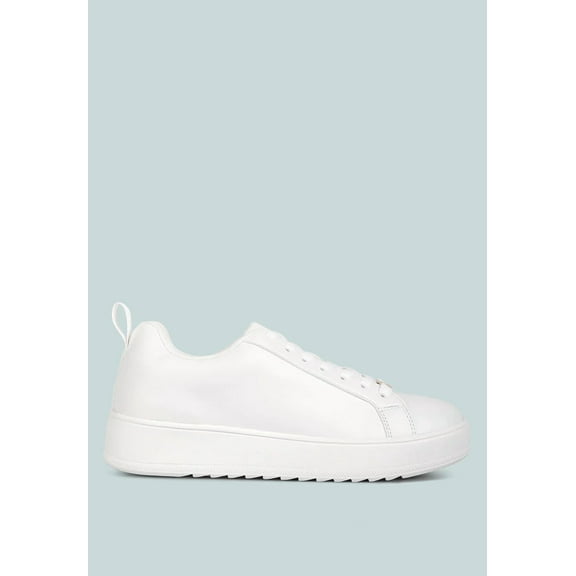 Rouxy Faux Leather Sneakers
