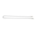 thumbnail image 4 of Metal Curb Chains, Sturdy Durable Silver Color Stylish Jewelry Making Chain  For Anklet, 4 of 8