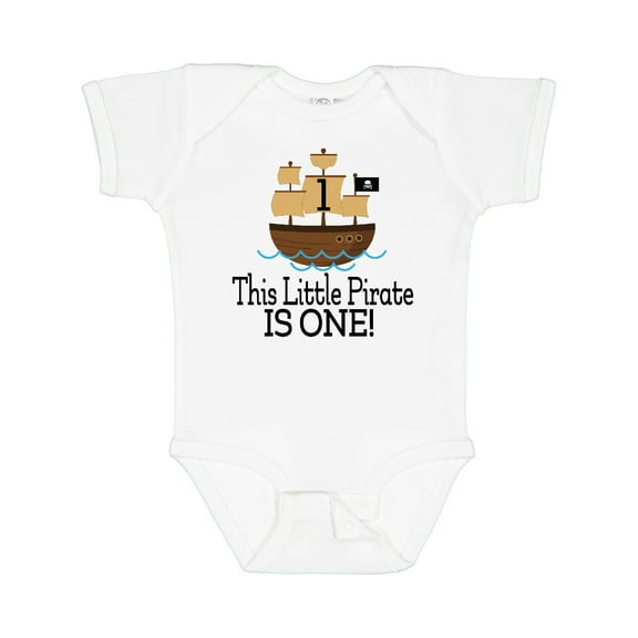 Inktastic Pirate 1st Birthday Party Boys Baby Bodysuit