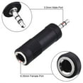 thumbnail image 3 of 3.5mm Female To 6.35mm Male Stereo Headphone Audio Adaptor Microphone Connector, 3 of 8