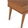 thumbnail image 5 of Mid Century Modern End Table with Drawer, Light Brown Solid Wood Side Table for Living Room, Bedroom, 5 of 10