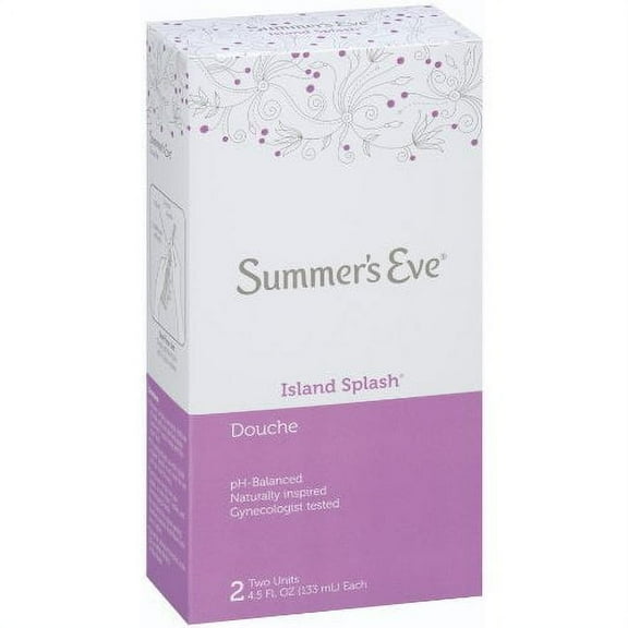 Summer's Eve Douche, Island Splash, 2 - 4.5 fl oz (133 ml) units